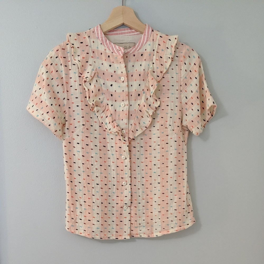 Ace & Jig Fiona top in Macaron XS